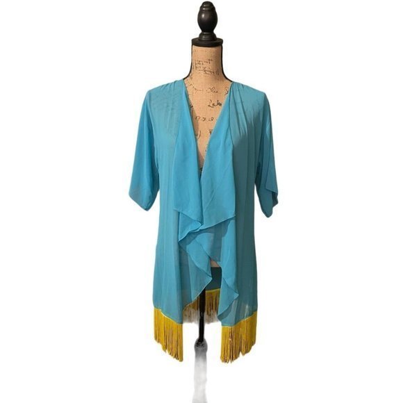 LuLaRoe Monroe Kimono‎ - Picture 1 of 7